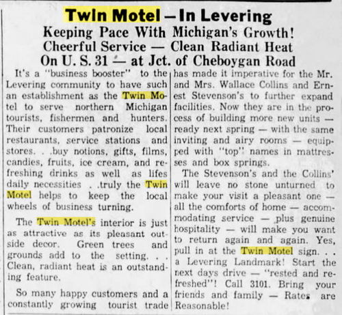 Twin Motel - 1956 Article (newer photo)